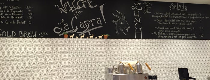 La Capra Coffee is one of SF：Cafe & Juice.