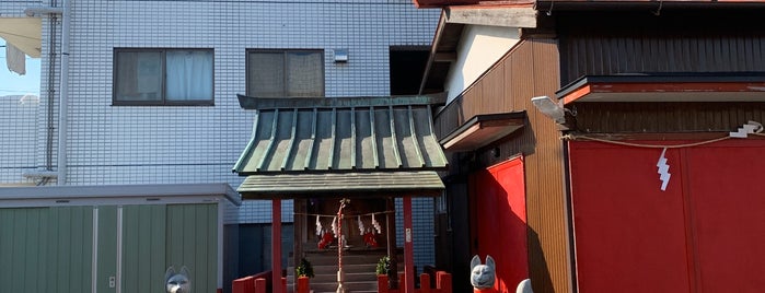 山蒼稲荷神社 is one of 神奈川東部の神社(除横浜川崎).