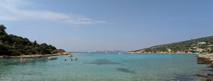 Stari Trogir beach is one of Croatian Sailing Experience.