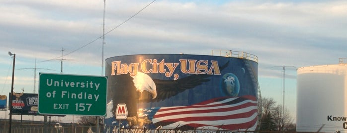 Flag City, USA Mural is one of Been here.