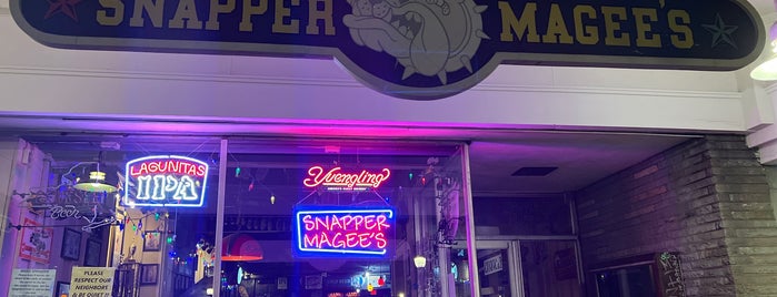 Snapper Magee's is one of KUBA Test.