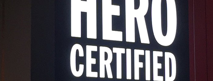 Hero Certified Burgers is one of I Want A Sandwich/Burger.