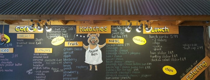 Kolache Rolf's is one of A local’s guide: 48 hours in College Station, TX.