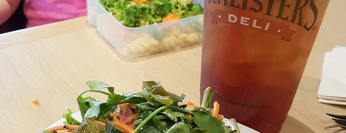 McAlister's Deli is one of Drewさんのお気に入りスポット.