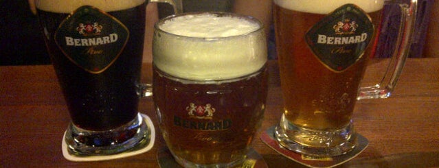 Bernard Pub is one of Žižkov.