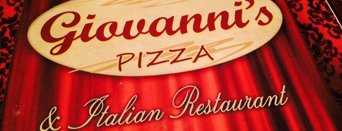 giovanni's pizza is one of Tempat yang Disimpan Kristin.