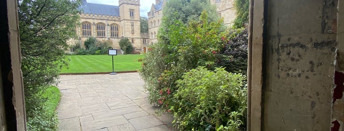 Pembroke College is one of Because Foursquare F*cked Up Their List Feature 2.