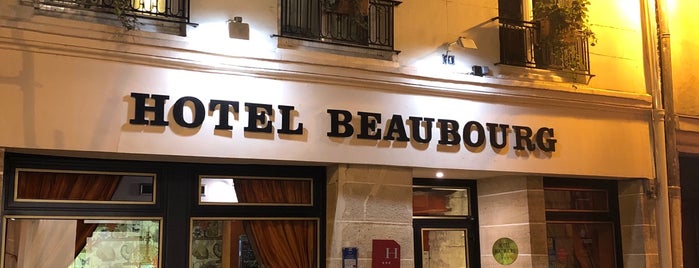 Hôtel Beaubourg is one of Paris.