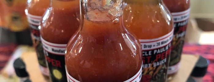 Uncle Paulie's Ghost Pepper Hot Sauce is one of Seattle.