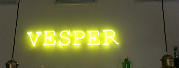 Vesper is one of Athens Cocktail Hangouts.