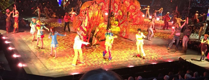 The Beatles LOVE (Cirque du Soleil) is one of Abraham : понравившиеся места.