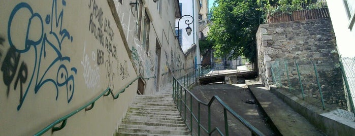 La Croix Rousse is one of Lyon.