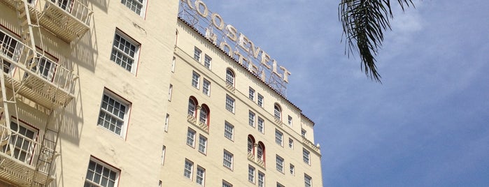 The Hollywood Roosevelt is one of Tempat yang Disimpan Tom.
