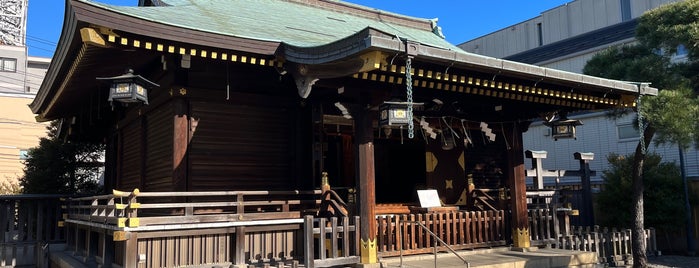 新井宿春日神社 is one of 東京都大田区の神社.