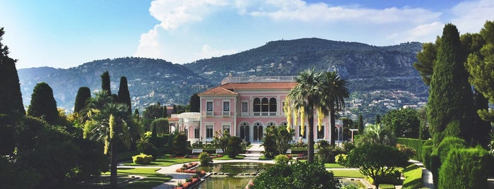 Villa Ephrussi de Rothschild is one of Cannes.