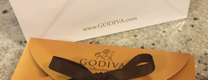 Godiva Chocolatier is one of Lugares favoritos de Dilara 🐰.