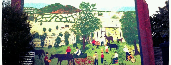 Grandma Moses Mural is one of Vermont.