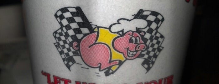 Checkered Pig BBQ is one of สถานที่ที่บันทึกไว้ของ John.