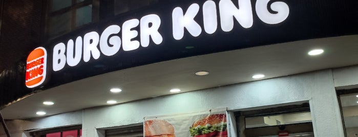 Burger King is one of comida.
