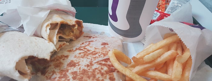 Taco Bell is one of Santiago.