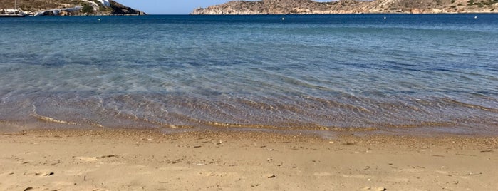 Gialos Beach is one of Ios.