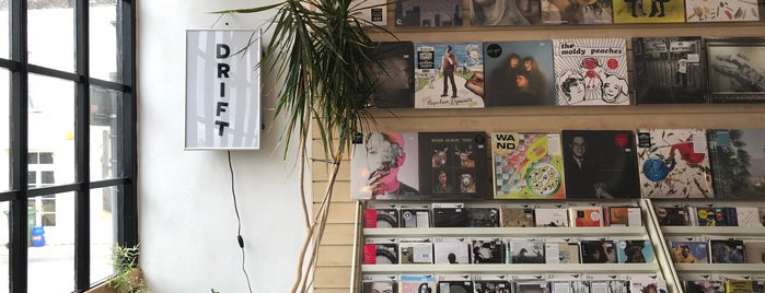 The Drift Record Shop is one of Totnes.