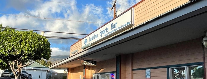 Lahaina Sports Bar is one of Hawaii.