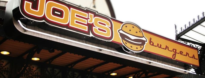 Joe's Burgers is one of Oregon.