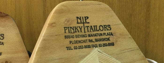 Pinky's Tailor is one of bangkok walking distance day.