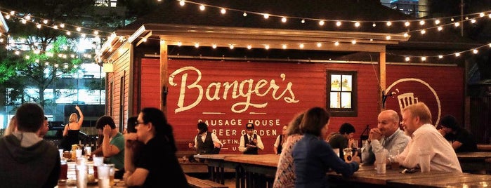 Banger's Sausage House & Beer Garden is one of The Hottest Bars in Austin at SXSW Interactive.