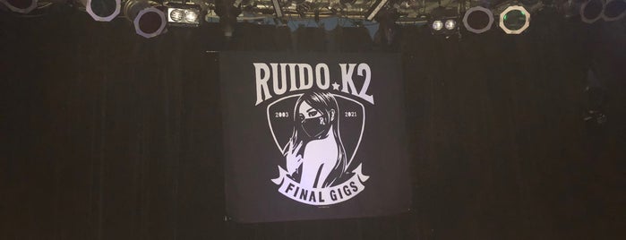 RUIDO K2 is one of ♪ live music club.