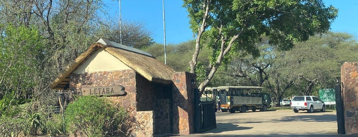 Letaba Rest Camp is one of South Africa.