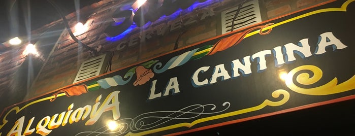 Alquimia, La Cantina is one of สถานที่ที่บันทึกไว้ของ Hank.