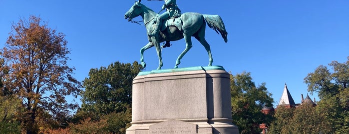 Nathanael Greene Statue is one of Washington Memorials.