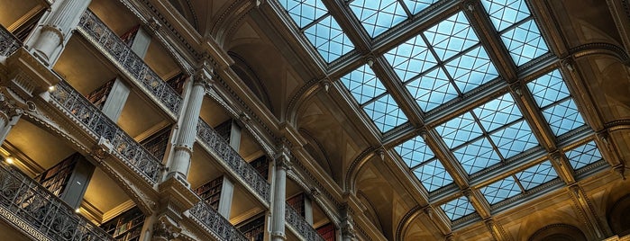 George Peabody Library is one of 50 Years of Baltimore Preservation Award Winners.