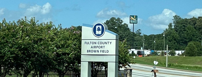 Fulton County Airport (FTY) is one of TOMORROWWORLD U.S.A. 2013.