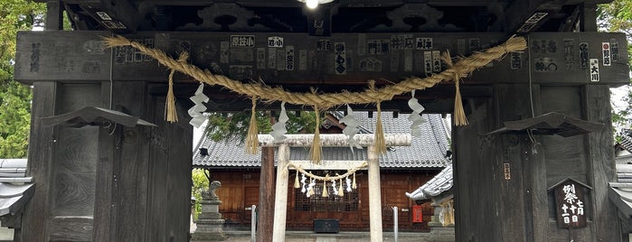 松本神社 is one of 松本の湧水.