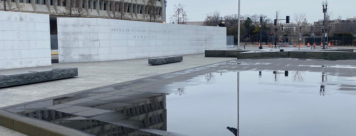 American Veterans Disabled for Life Memorial is one of 111 Places Tips.