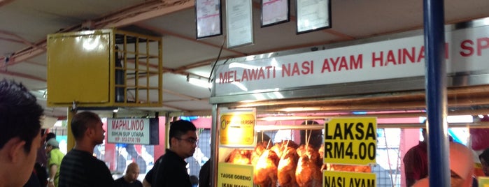 Nasi Ayam Taman Melawati is one of green malay foods club.