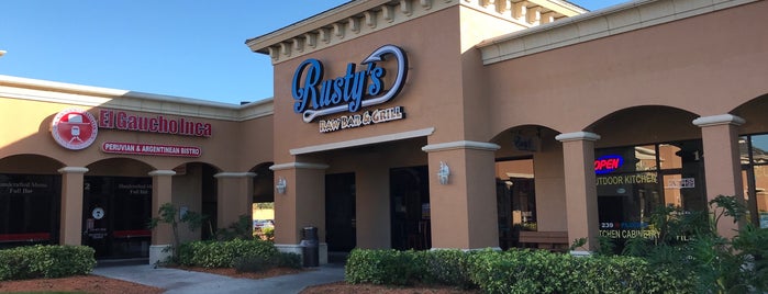 Rusty's Raw Bar is one of Tempat yang Disukai Dan.