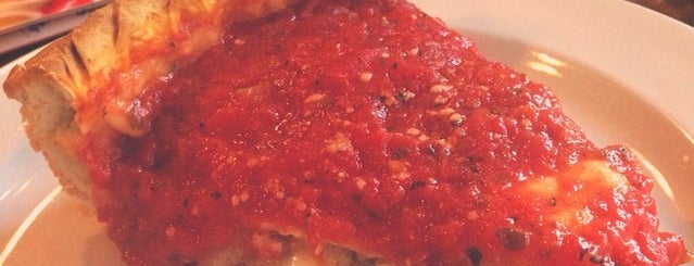 Giordano's Pizza is one of Chicago.