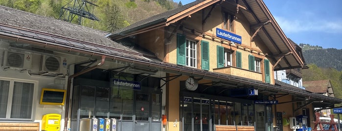 Bahnhof Lauterbrunnen is one of Отпуск 4: зимняя Европа.