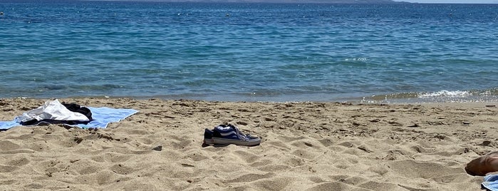 Agios Stefanos Beach is one of Mykonos.