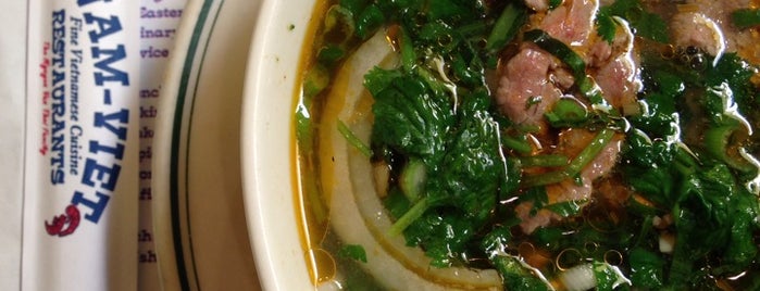 Nam-Viet is one of Essential Pho Restaurants Around D.C..