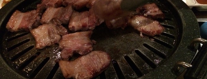 돈의보감 is one of Korean BBQ.