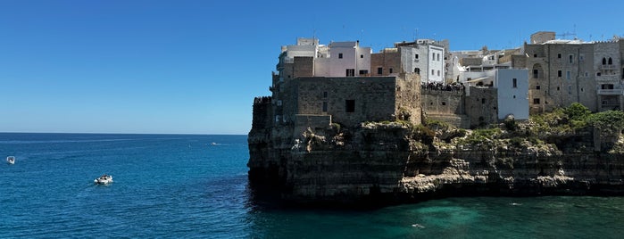 Polignano a Mare is one of on the road.