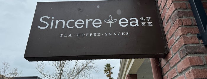 Sinceretea is one of Bay Area dessert.