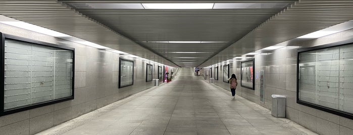 地铁汉口火车站 Hankou Railway Station Metro Station is one of 伪铁二号线.