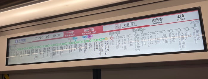 Xidan Metro Station is one of สถานที่ที่ Scooter ถูกใจ.