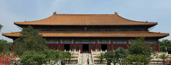 Chang Ling Ming Tombs is one of World Heritage visited.